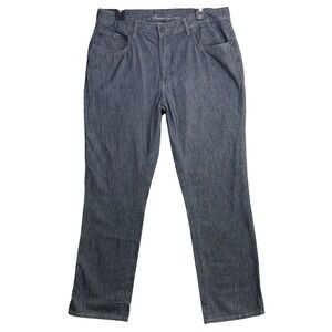 Kenneth‎ Cole 36/32 Gray Denim Jeans Straight Leg Casual Menswear Streetwear